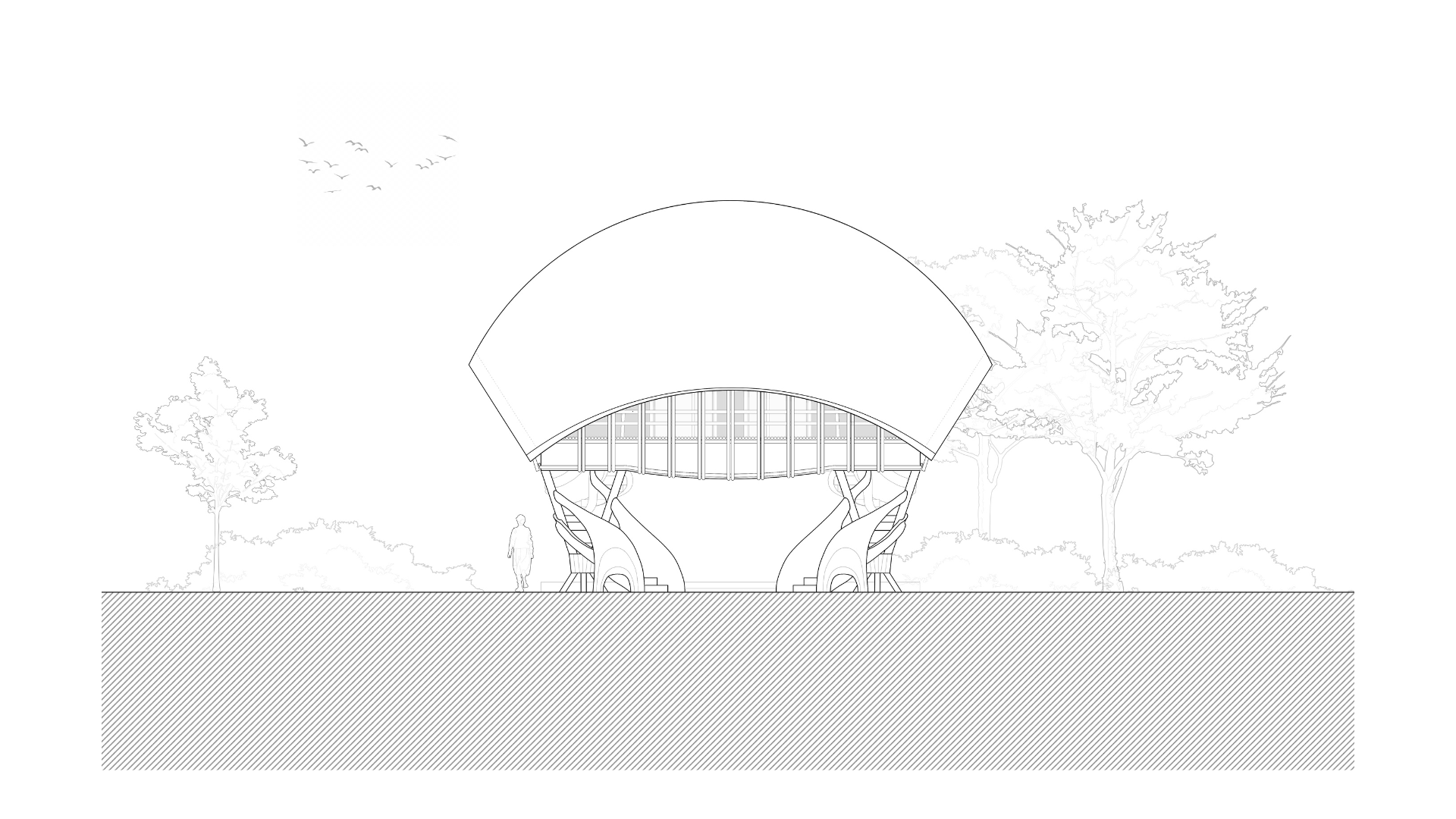 Mukti Guest House I - Sustainable Material Detailing Close-up