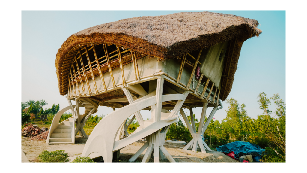 Mukti Guest House I - Wide Architectural Exterior View